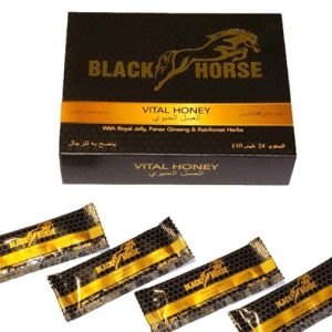 Original Black Horse Honey For More Power 100% Double Sticker