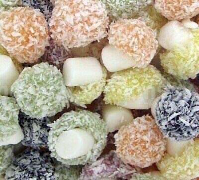 fruit coconut candy