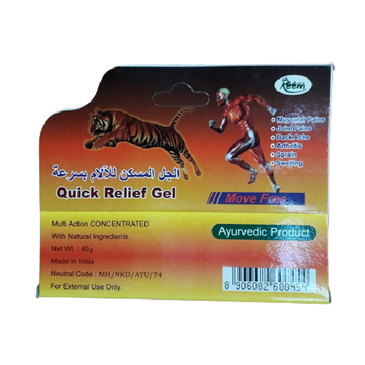 quick releif gel