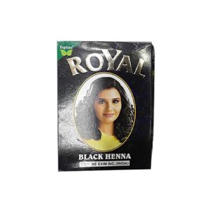 Royal Black Henna Hair Dye