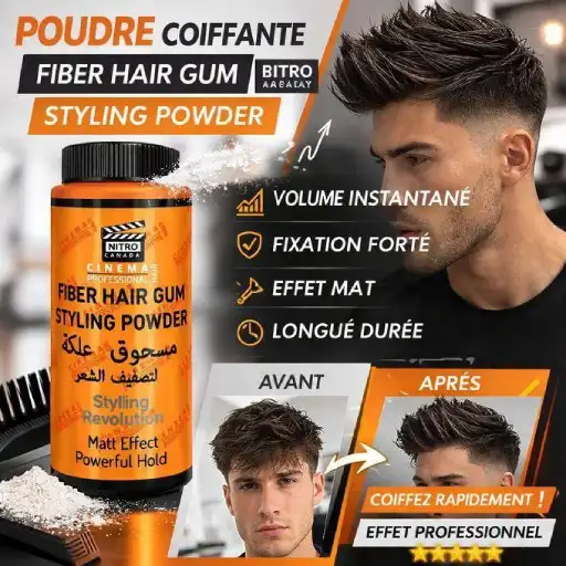 Nitro Cinema Volumizing Hair Styling Powder Nitro Cinema Volumizing Hair Styling Powder