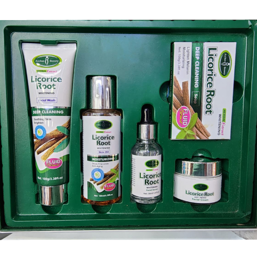 aichun beauty licorice root face whitening care set