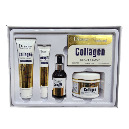 disaar natural 100% collagen face whitening set