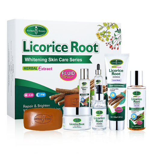 licorice root face care set