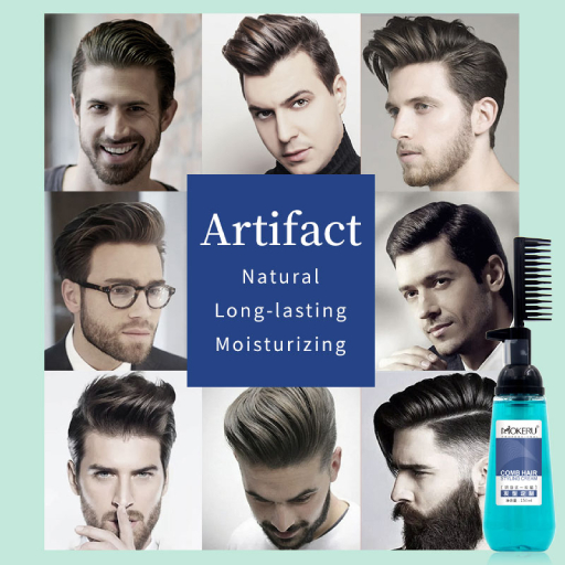 mokeru comb hair styling cream for men