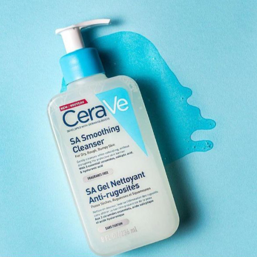 Cerave Sa Smoothing cleanser face and Body