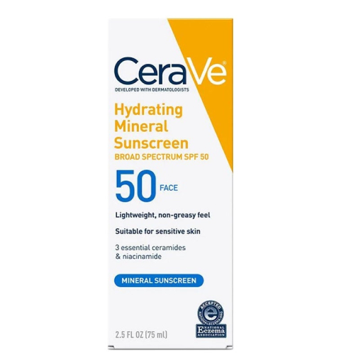 cerave hydrating mineral sunscreen