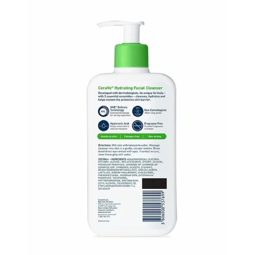new cerave hydrating cleanser new cerave hydrating cleanser