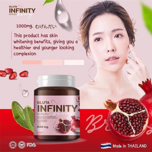 Gluta Infinity berry supplemnt for face glowing
