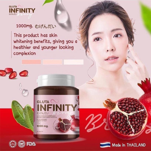 Gluta Infinity berry supplemnt for face glowing Gluta Infinity berry supplemnt for face glowing