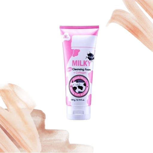 gluta milky cleansing foam + collagen gluta milky cleansing foam + collagen