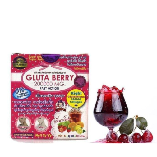 Gluta Berry 200000 Fast Action Skin Glowing Drink