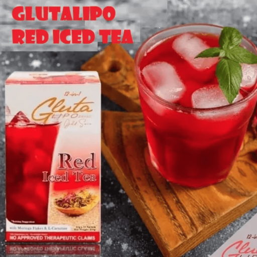 Gluta Lipo Brand Red Iced Tea For Slim And Whitening The Skin