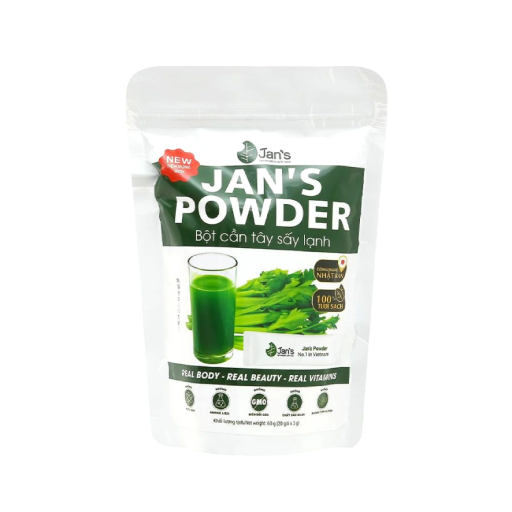 Jan's Freeze Dried Celery Powder Fiber Drink