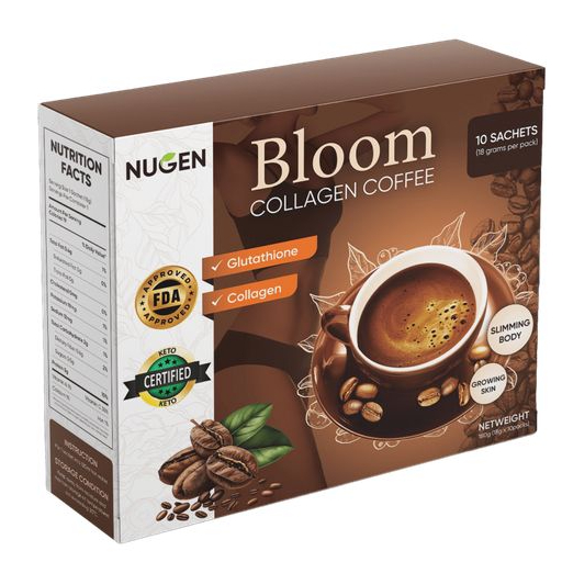 قهوة نوجين بلوم بالكولاجين ذات الفوائد الصحية