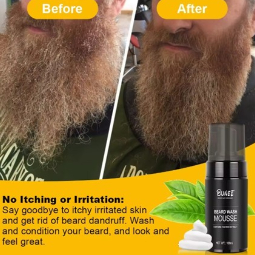 Bunee Beard Care Grooming Beard Wash Shampoo