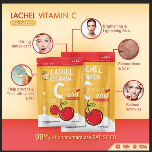 Lachel Vitamin C 2 In 1 Capsule