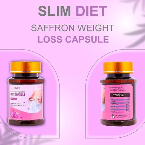 Slim Diet Saffron Weight Loss Capsule