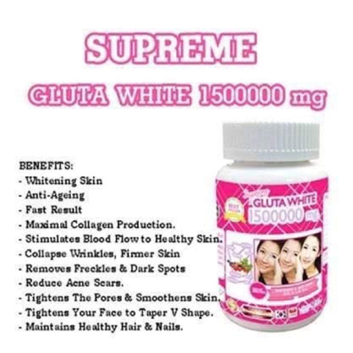 Supreme Gluta Skin Whitening Softgel