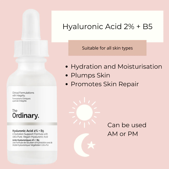 The Ordinary Hydrators And Oils Hyaluronic Acid 2% + B5 The Ordinary Hydrators And Oils Hyaluronic Acid 2% + B5