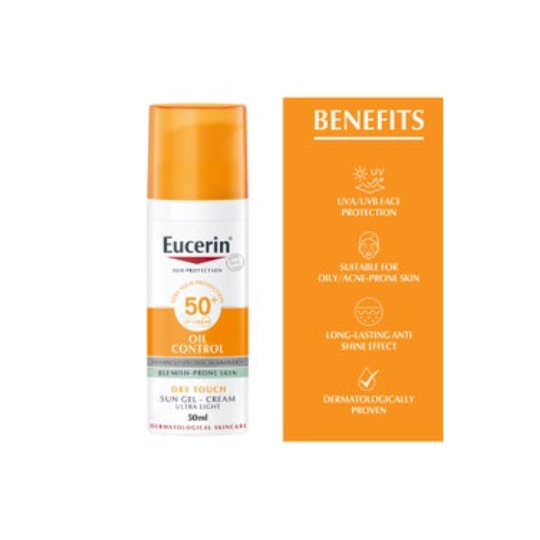 Eucerin Sun Protection 50 + Spf Touch Sun Gel Cream Eucerin Sun Protection 50 + Spf Touch Sun Gel Cream