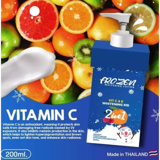 Frozen Skin Whitening Lotion 2 In 1 Frozen Skin Whitening Lotion 2 In 1