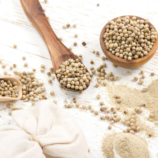 Indian White Peppercorns Indian White Peppercorns