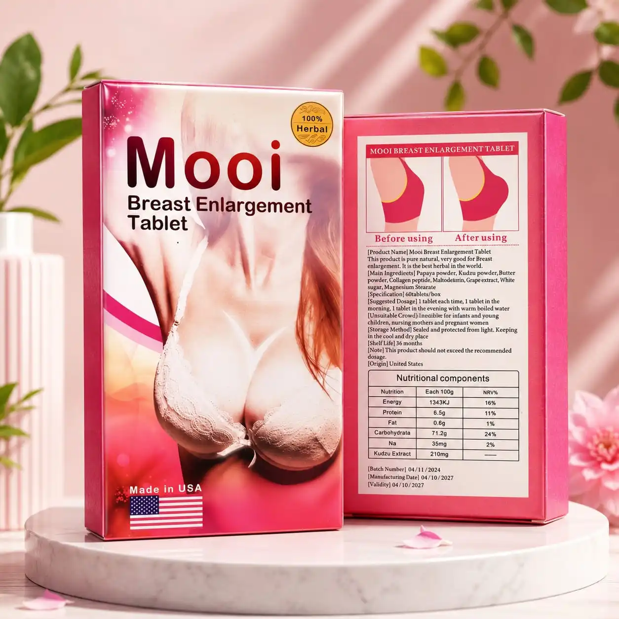Mooi Breast Enlargement Tablet Mooi Breast Enlargement Tablet