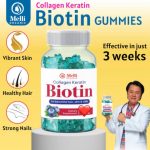 Biotin Gummies For Beautiful Hair & Skin & Nails