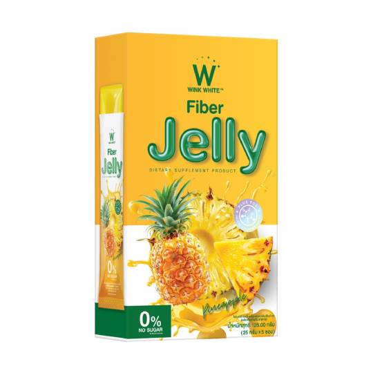 Pinepple Wink White Fiber Jelly For Weight Loss Pinepple Wink White Fiber Jelly For Weight Loss