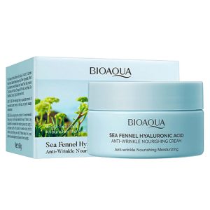 98% Natural Bioaqua Sea Fennel Hyaluronic Acid Anti Wrinkle Nourishing Moisturizing & Whitening Antioxidant Cream