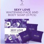 Sexy Love Face And Body Soap, 3 Bars
