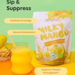 Glowing Shape Milky Mango Drink