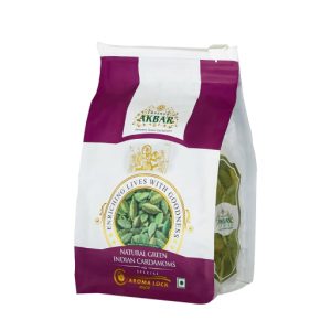 Fresh Akbar Indian 8mm Cardamom 250 Gm