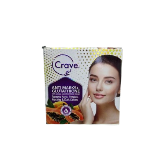 Crave Anti Marks + Glutathione Anti Aging & Skin Brightening Cream Remove Acne , Pimples , Freckles And Dark Circles - Olivkart.com Crave Anti Marks + Glutathione Anti Aging & Skin Brightening Cream Remove Acne , Pimples , Freckles And Dark Circles - Olivkart.com