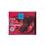 100 % Handmade Dark Chocolate With Strawberry