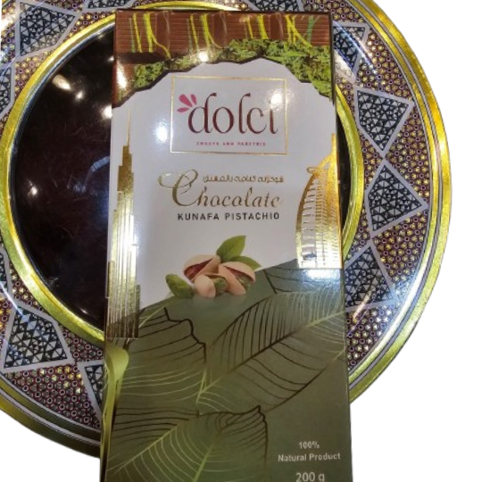 Dolci Sweets 100% Natural Kunafa Chocolate Dolci Sweets 100% Natural Kunafa Chocolate