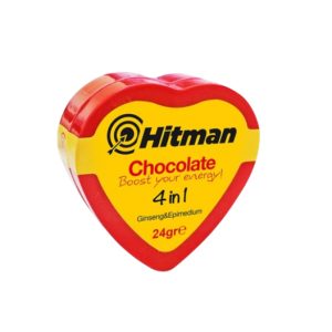شوكولاتة هيتمان ٤ في ١ لتعزيز طاقتك، بالجينسنغ والإبيميديوم