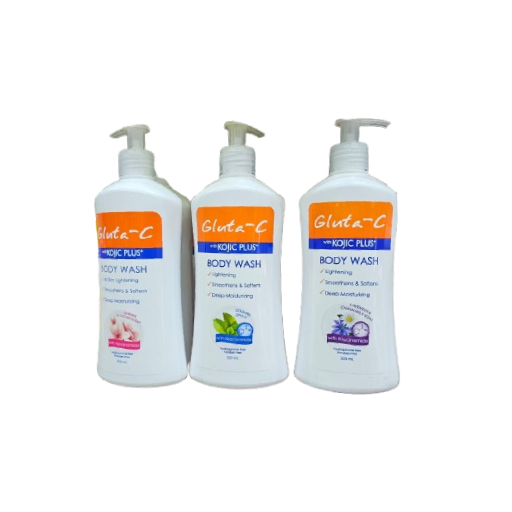 Gluta-C with Kojic Plus+ Body Wash
Lightening • Smoothing • Deep Moisturizing