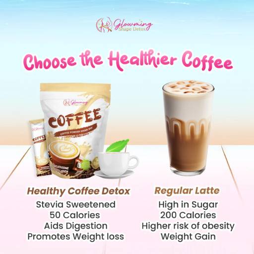 Glowing Shape Premium Coffee Shape Drink Glowing Shape Premium Coffee Shape Drink