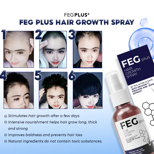 Original Feg Plus Hair Growth Spray – 50ml