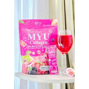 Myu Collagen Mix Berry – Vitamin C Plus Collagen 40,000 Mg