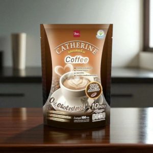 قهوة كاثرين 100% أرابيكا – 0% كوليسترول (10 أكياس × 15 غرام)