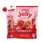 Mikeo Jelly Red C Zinc Asta Q10 Vitamin C 1000mg & Astaxanthin 6mg _ 30 Sachets