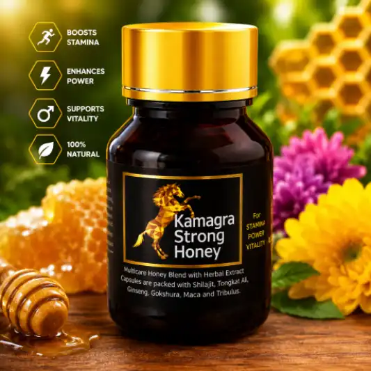 Kamagra Strong Honey for Men – Herbal Honey for Daily Wellness & Vitality Kamagra Strong Honey for Men – Herbal Honey for Daily Wellness & Vitality