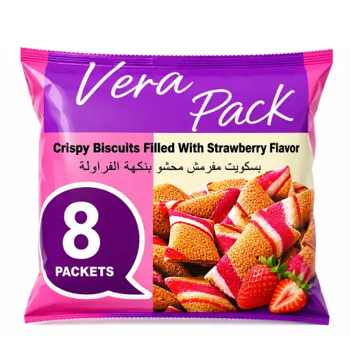 Viva Strawberry Filled Biscuits