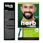 Yegan Herb Natural Black Facial Hair Dye
