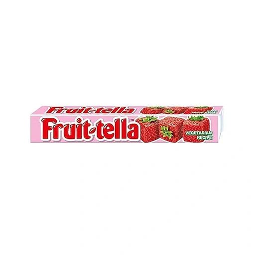 Fruit-tella Strawberry Flavour Chewy Candy Fruit-tella Strawberry Flavour Chewy Candy