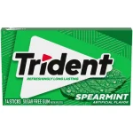 Trident Spearmint Chewing Gum 168 Pieces